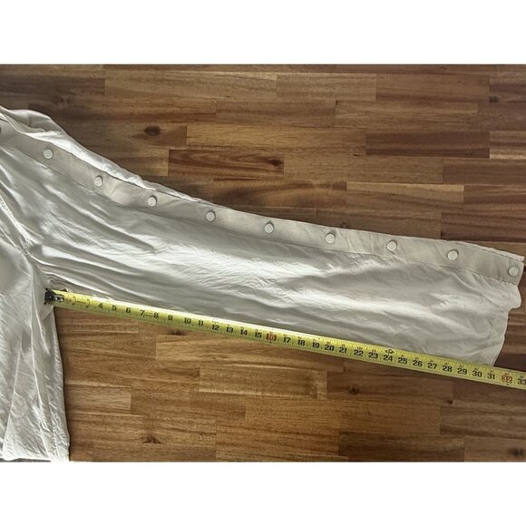 Artica Arbox Wide Leg Snap Closure Pants - Beige - US Size S Made In Italy READ - Picture 13 of 16